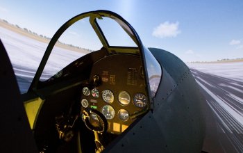 Letecký simulátor stíhačky Supermarine Spitfire