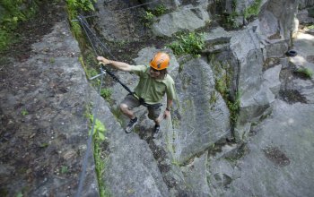 Via ferrata se zkušeným instruktorem