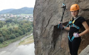 Via ferrata se zkušeným instruktorem