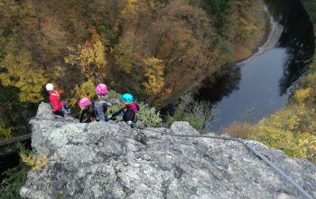 Via ferrata se zkušeným instruktorem
