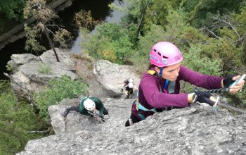 Via ferrata se zkušeným instruktorem