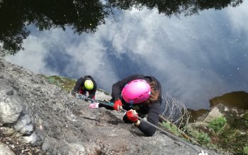 Via ferrata se zkušeným instruktorem