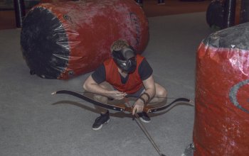 Archery- paintball s lukem