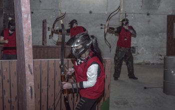 Archery- paintball s lukem