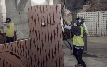 Archery- paintball s lukem