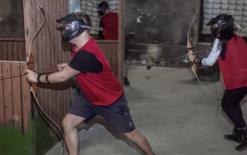 Archery- paintball s lukem