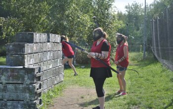 Archery- paintball s lukem