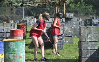 Archery- paintball s lukem
