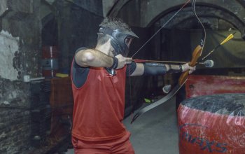 Archery- paintball s lukem