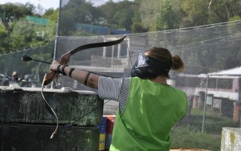 Archery- paintball s lukem