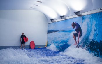 Indoor surfing Praha
