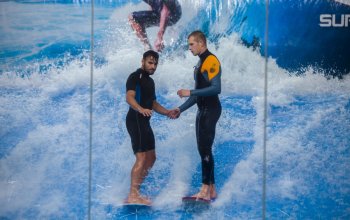 Indoor surfing Praha