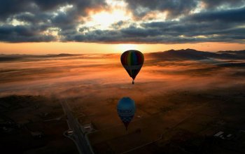 Soukromý let balónem