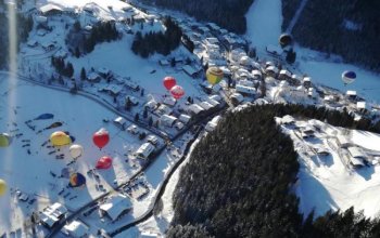 Zimní vyhlídkový let balónem nad Alpami Zahraničí