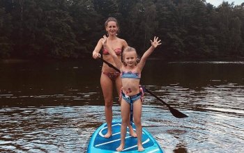 Paddleboarding- nafukovací prkno na vodu