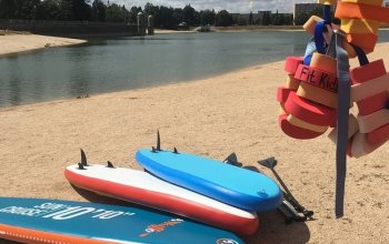 Paddleboarding- nafukovací prkno na vodu