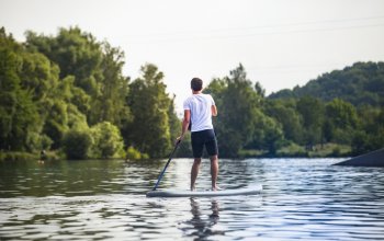 Paddleboarding- nafukovací prkno na vodu