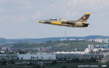 Let stíhačkou L-39 Albatros