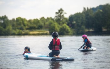 Paddleboarding- nafukovací prkno na vodu