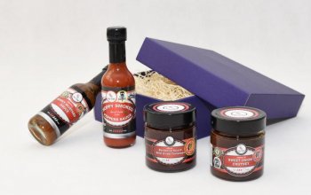 Dárkové balení oceněných chilli omáček a chutney Celá ČR
