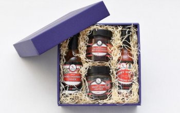 Dárkové balení oceněných chilli omáček a chutney Celá ČR