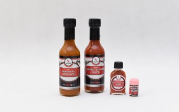 Dárkové balení extrémně pálivých chilli omáček Celá ČR