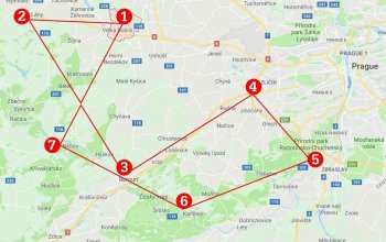 Vyhlídkový let nad Prahou Praha