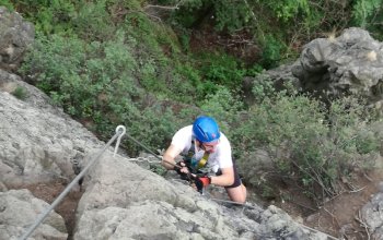 Via ferrata se zkušeným instruktorem