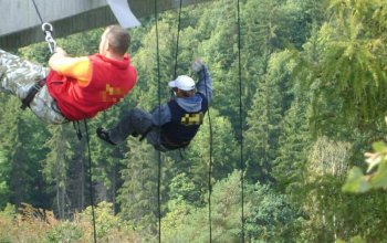 Slaňování z mostu a věže