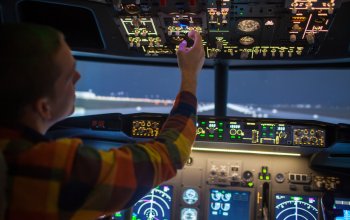 Pilotování simulátoru Boeing 737 NG Praha