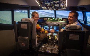 Pilotování simulátoru Boeing 737 NG Praha