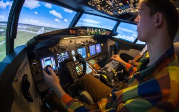 Pilotování simulátoru Boeing 737 NG Praha
