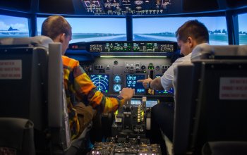 Pilotování simulátoru Boeing 737 NG Praha