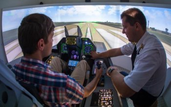 Letecký simulátor stíhačky F16 Praha