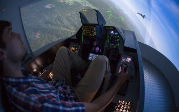 Letecký simulátor stíhačky F16 Praha