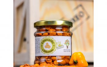Originální dárková bedna s chilli: velmi pálivá