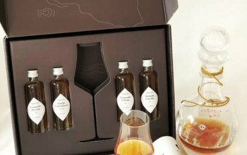 Degustační box Cognac: 4 vzorky + sklenička