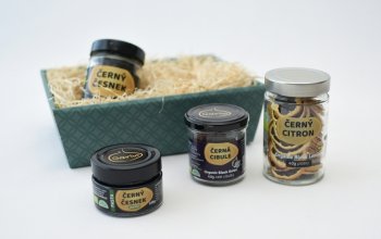 Gurmánský dárkový balíček: česnek, cibule, citron, celá ČR