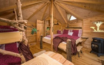 Ubytování v treehousu s výhledem na Ještěd