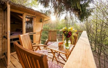 Ubytování v treehousu s výhledem na Ještěd