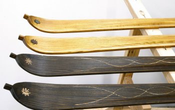 Kurz výroby dřevěných lyží