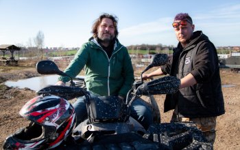 Jízda na čtyřkolce ATV na specializované trati (i pro děti)