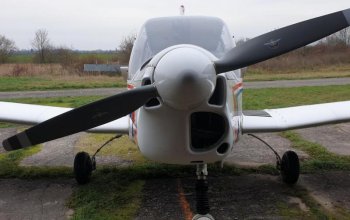 Vzrušující pilotování letadla na zkoušku