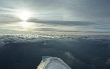 Pilotem letadla na zkoušku Praha
