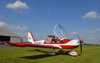 Pilotem ultralehkého letadla na zkoušku Praha