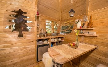 Ubytování v treehousu s výhledem na Ještěd