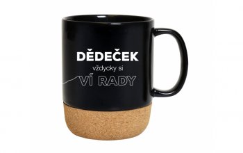 Korkový hrnek pro muže