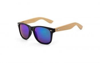 Dřevěné sluneční brýle s UV filtrem