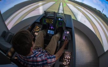 Letecký simulátor stíhačky F16 Praha