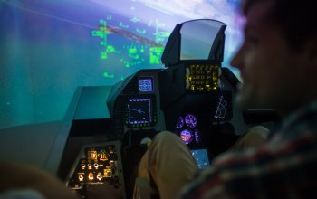 Letecký simulátor stíhačky F16 Praha